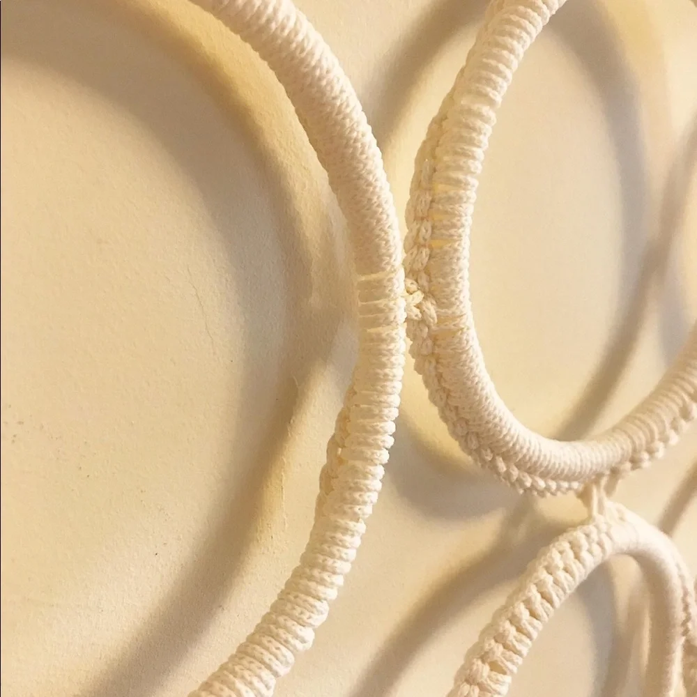 IKEA Komplement Scarf Hanger Organizer Woven Beige for Closet and Organization